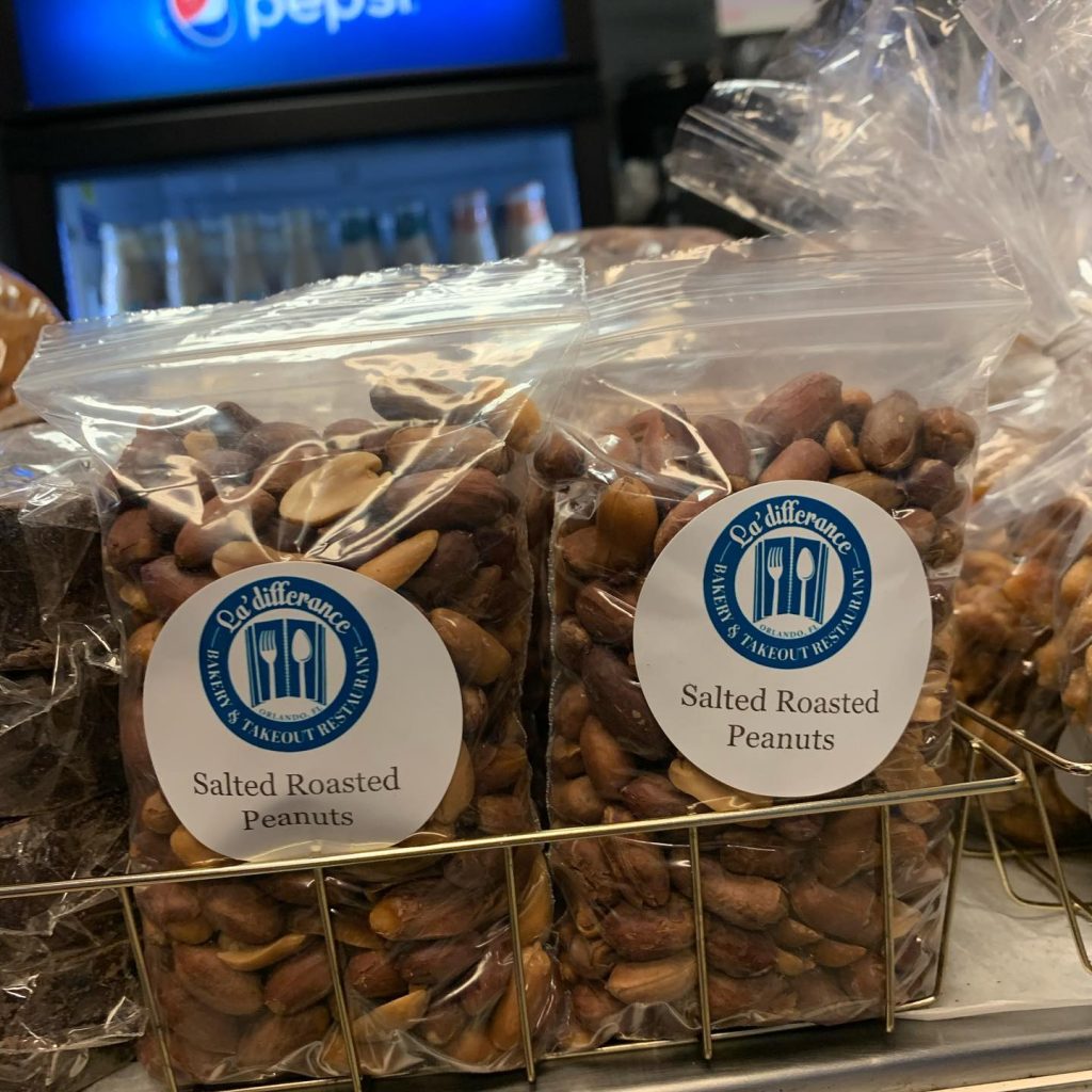 Salted roasted nuts